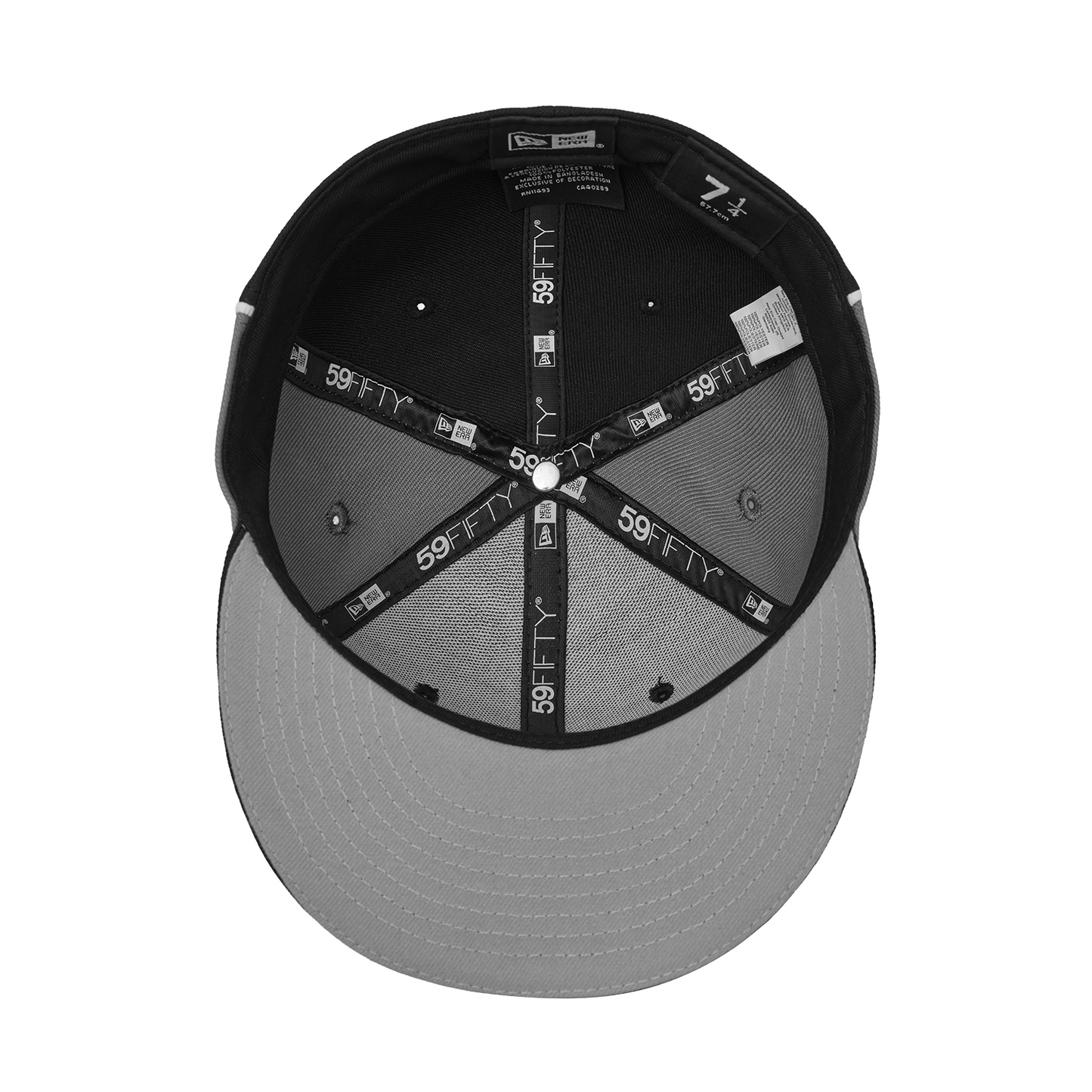 PIRATE RADIO NEW ERA FITTED CAP [BLACK/GREY]