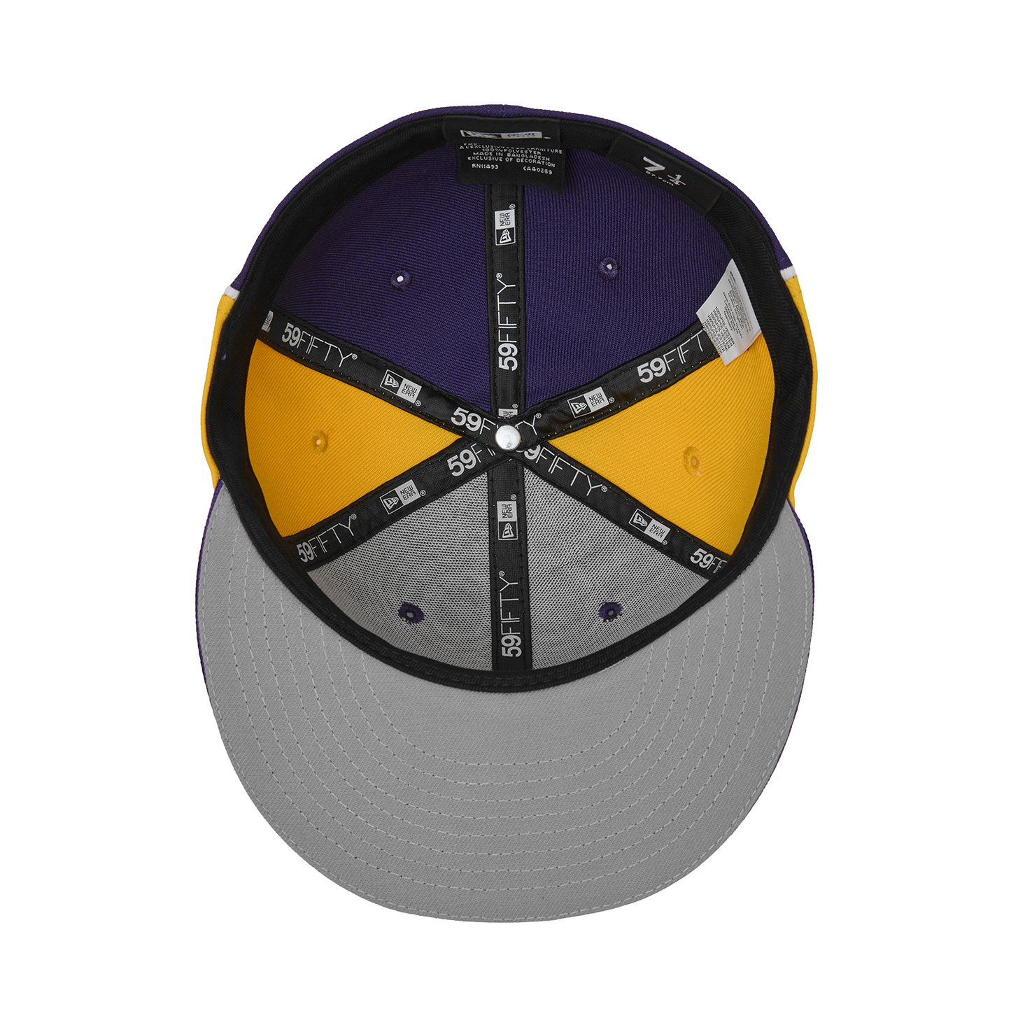 PIRATE RADIO NEW ERA FITTED CAP [PURPLE/GOLD]