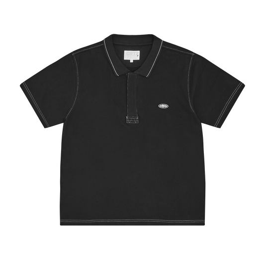 ISLAND POLO SHIRT [BLACK]