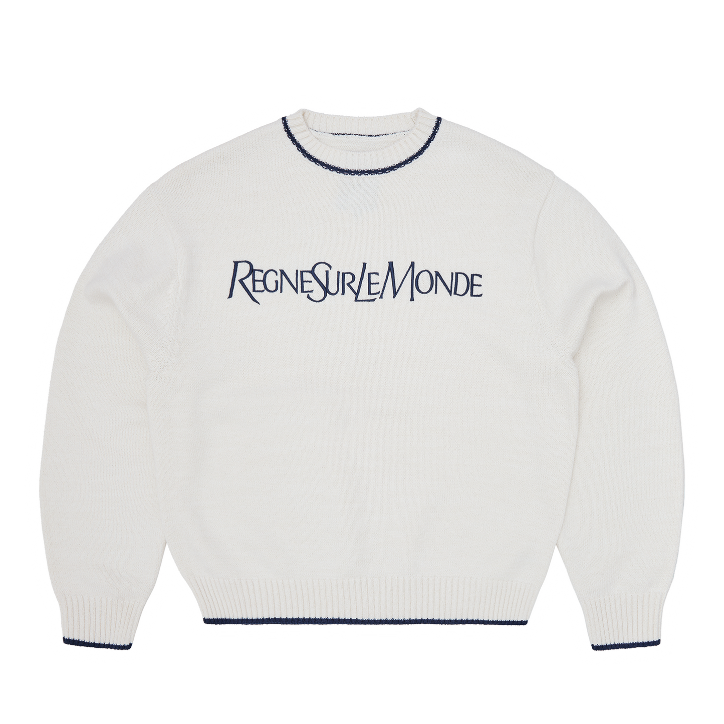 RSLM KNIT CREWNECK [CREAM]