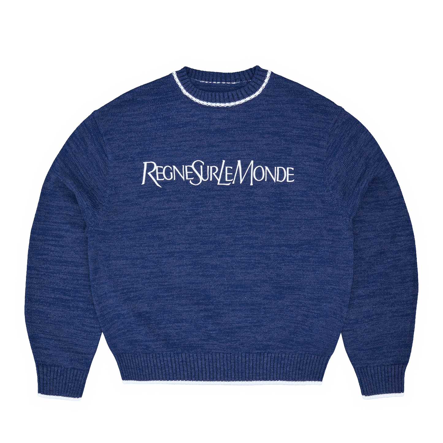 RSLM KNIT CREWNECK [NAVY]