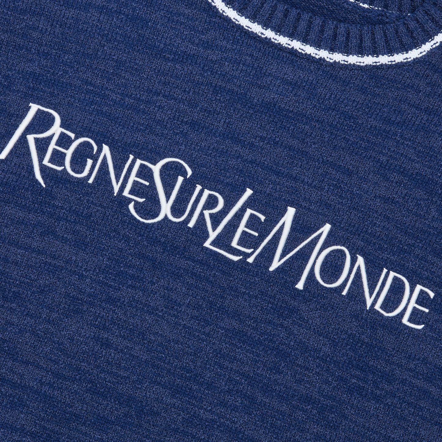 RSLM KNIT CREWNECK [NAVY]