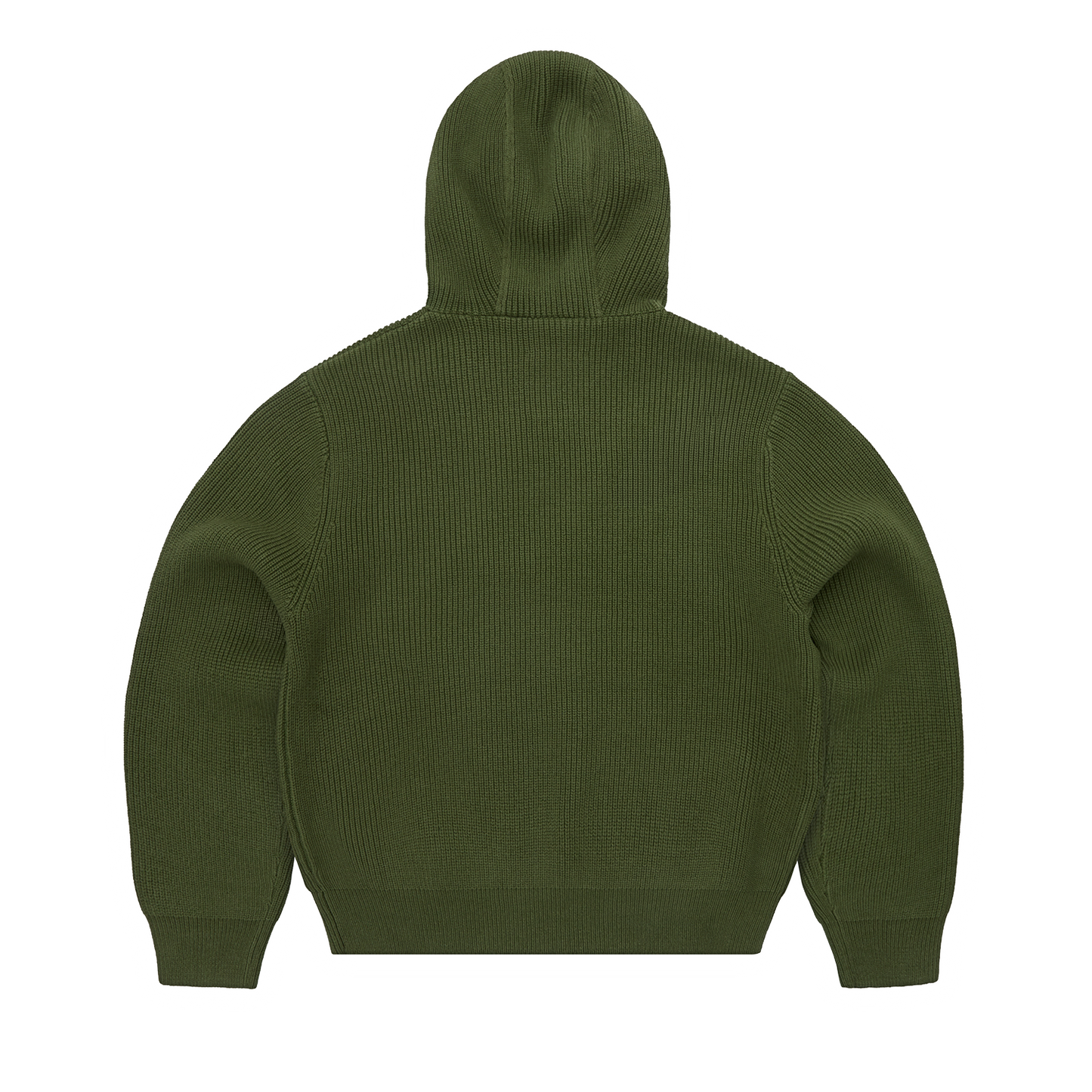 HUEY KNIT HOODIE [OLIVE]