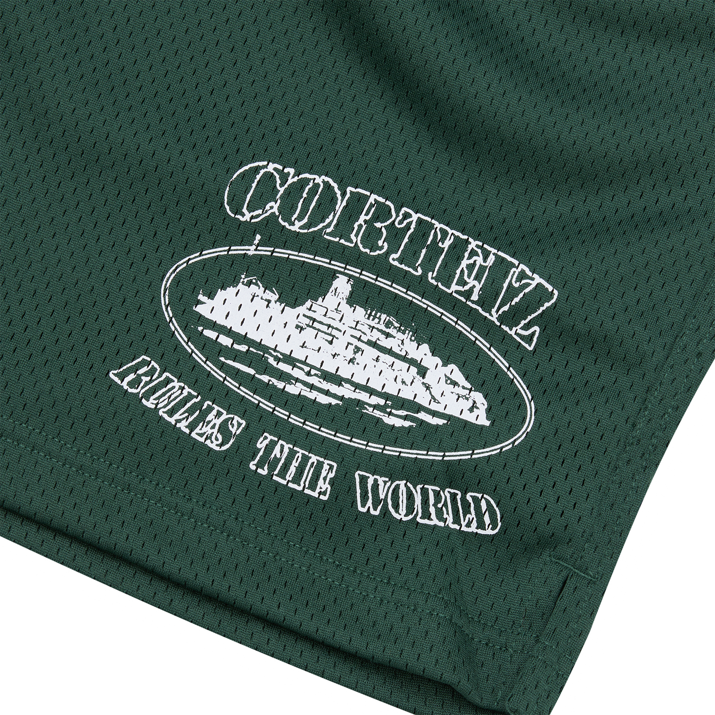 OG ALCATRAZ MESH SHORT [FOREST GREEN]