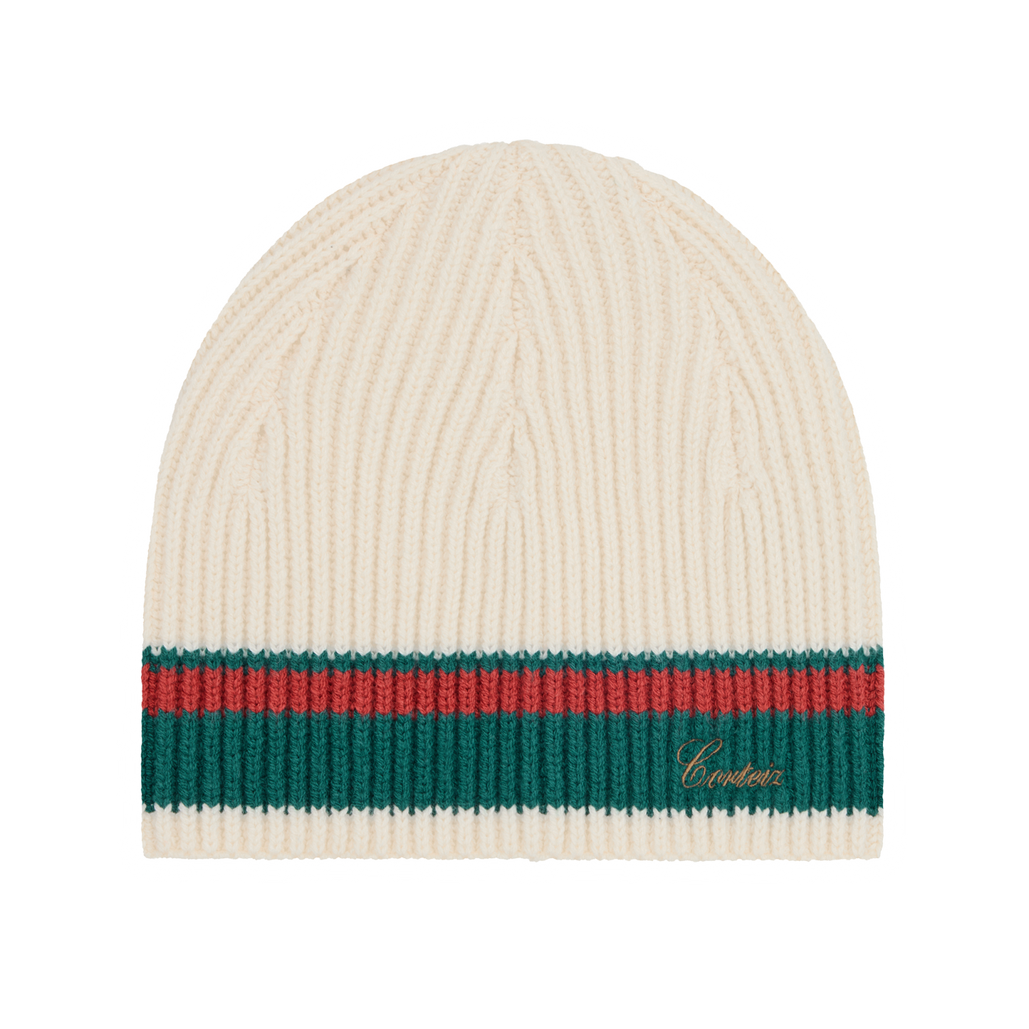 GIANNI KNIT BEANIE  [CREAM]