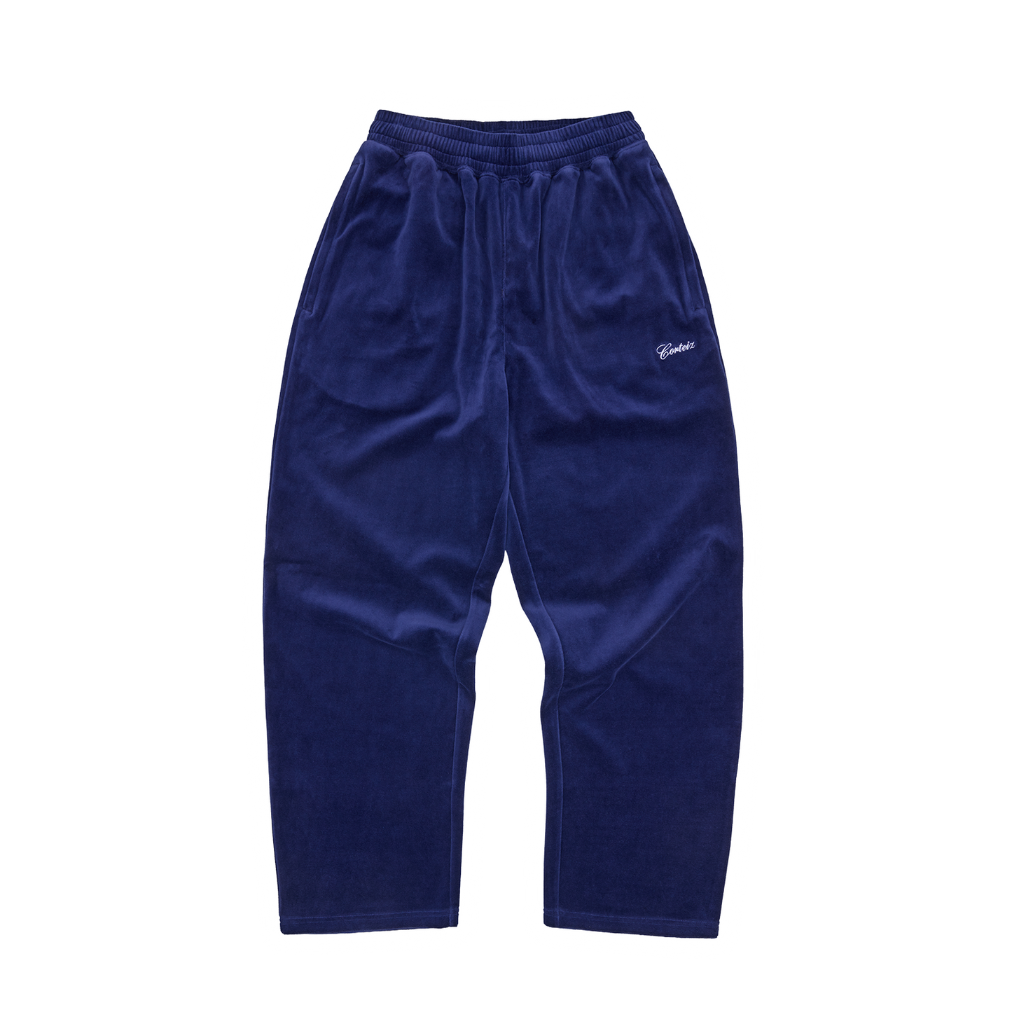 PISTA VELOUR TRACK PANT [NAVY]