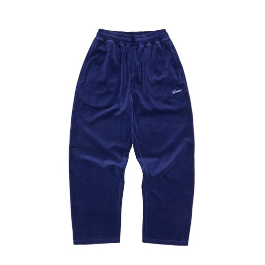PISTA VELOUR TRACK PANT [NAVY]