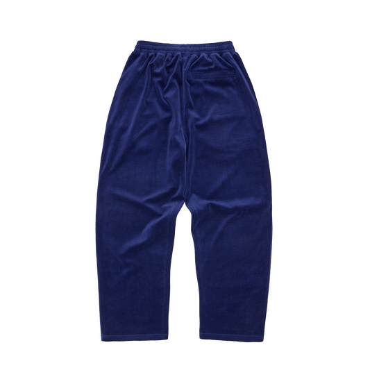 PISTA VELOUR TRACK PANT [NAVY]