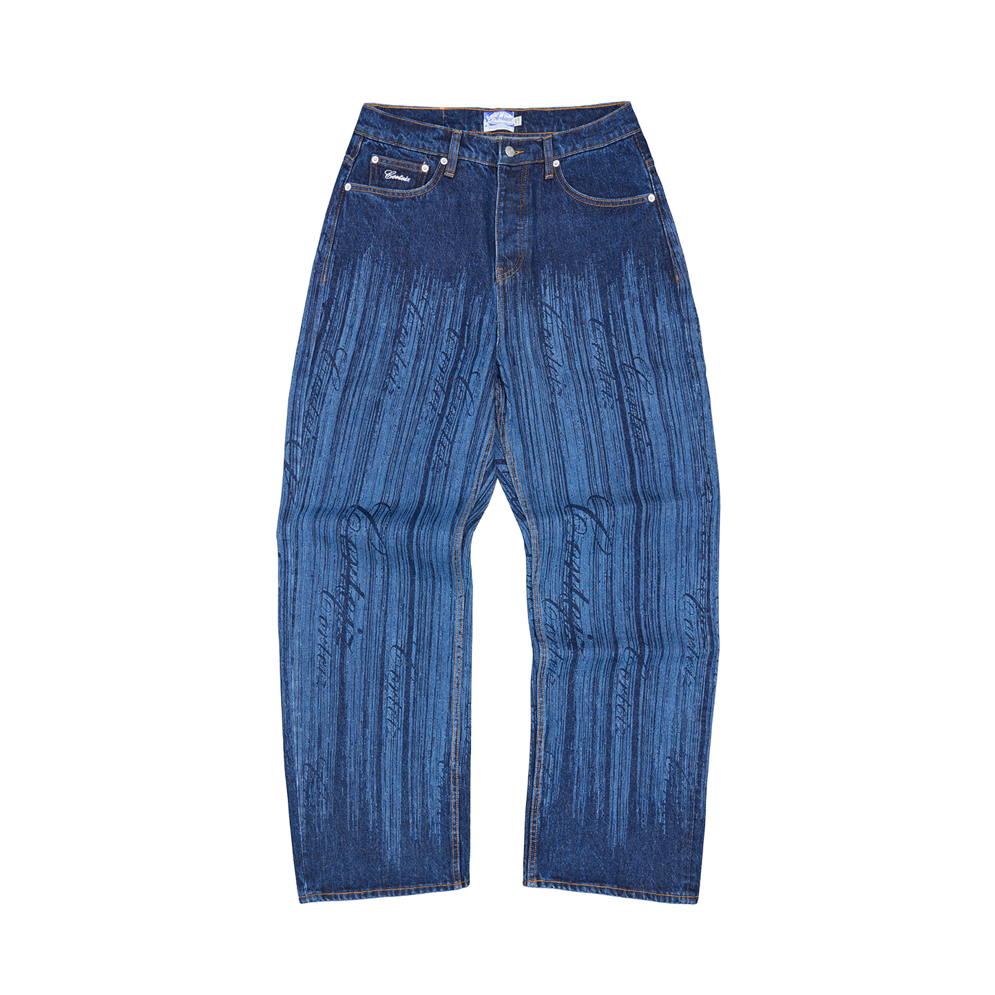 STRIKE BAGGY JEANS [DARK WASH]