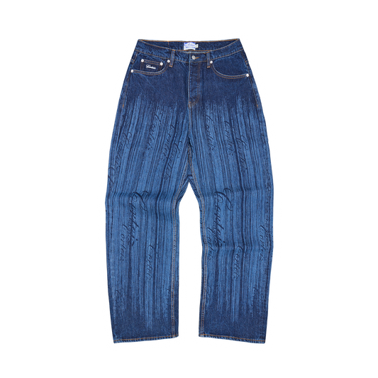STRIKE BAGGY JEANS [DARK WASH]