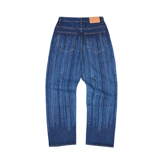 STRIKE BAGGY JEANS [DARK WASH]