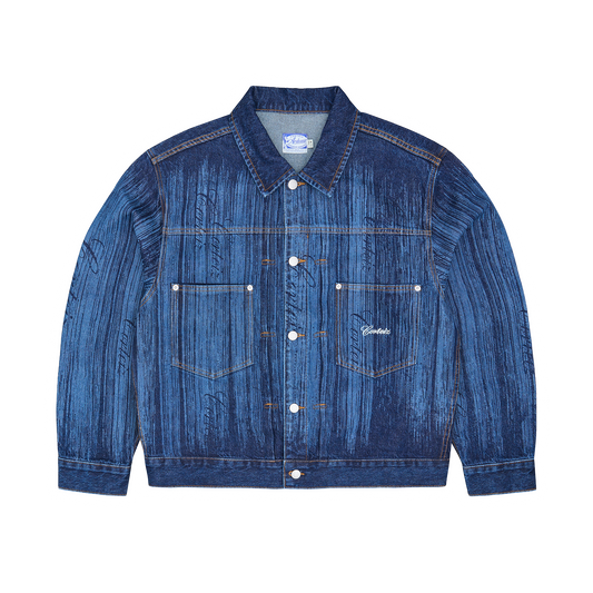 STRIKE DENIM JACKET [DARK WASH]
