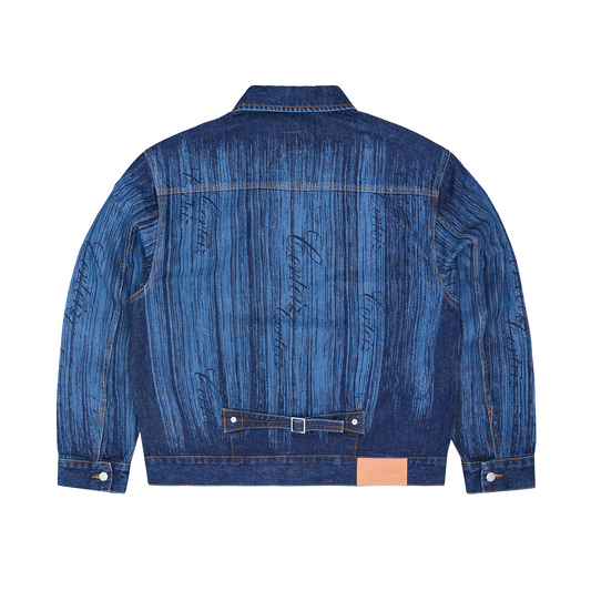 STRIKE DENIM JACKET [DARK WASH]
