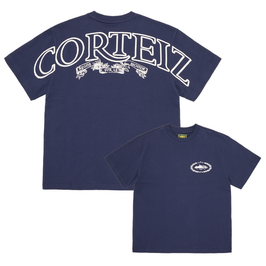 ROYALE HEAVYWEIGHT TEE [NAVY]