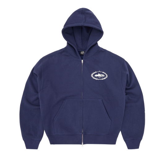 SUPERIOR ROYALE ZIP HOODIE [NAVY]
