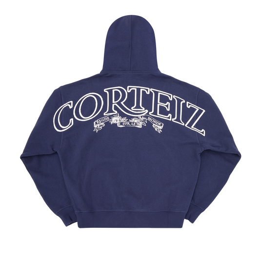 SUPERIOR ROYALE ZIP HOODIE [NAVY]