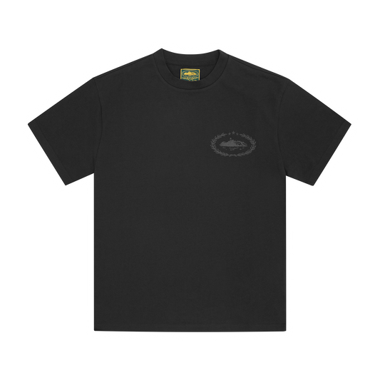 ROYALE HEAVYWEIGHT TEE [BLACK/BLACK]
