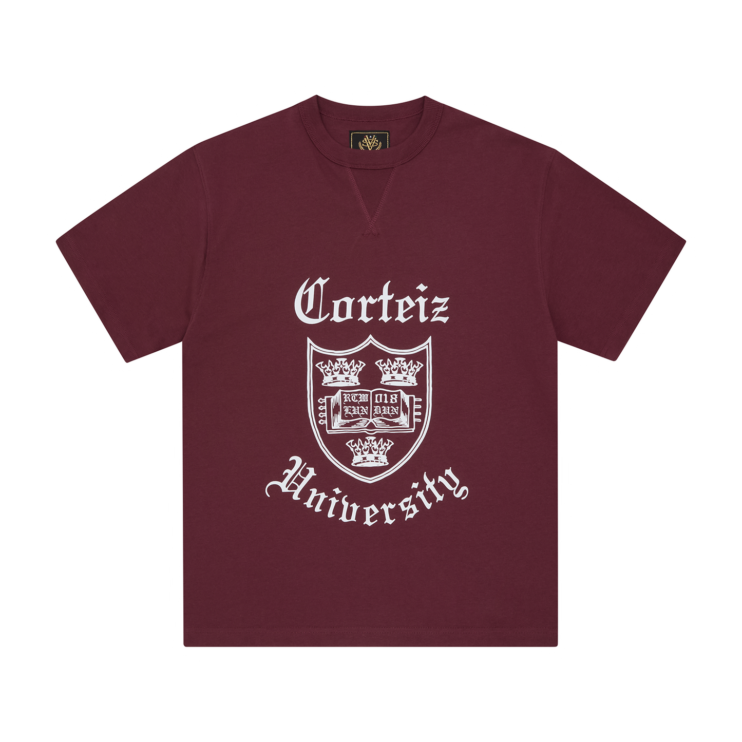 UNI HEAVYWEIGHT TEE [BURGUNDY]