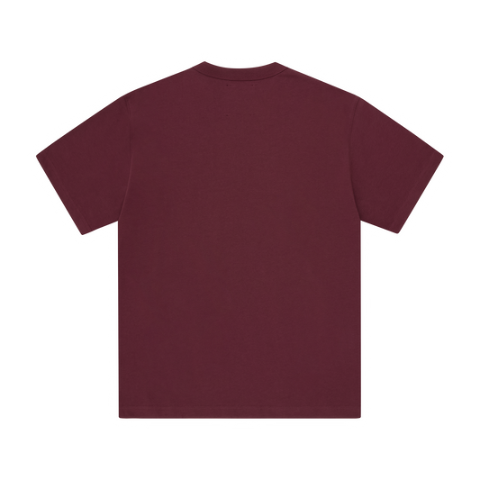 UNI HEAVYWEIGHT TEE [BURGUNDY]