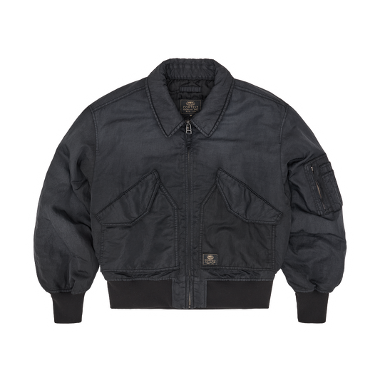 ALCATRAZ BOMBER JACKET [VINTAGE BLACK]