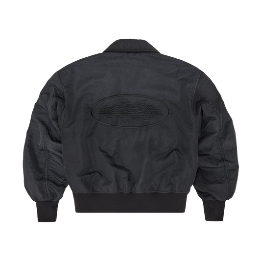 ALCATRAZ BOMBER JACKET [VINTAGE BLACK]